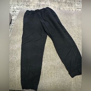 A New Day Black Linen Pants 
Size Small Elastic Waist Women’s